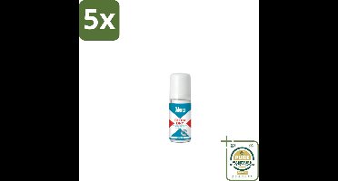5 x Odorex Depper - Deodorant Roller - Extra Dry - Krachtige Bescherming - 50 ml - Grootverpakking - Extra Dry - Overmatig Zweten - Droge Oksels - Deodorant Roller - Krachtige Bescherming