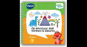 VTech MagiBook Activiteitenboek - Op Avontuur met Vormen & Kleuren - Educatief Speelgoed - Niveau 1 - 2 tot 5 Jaar