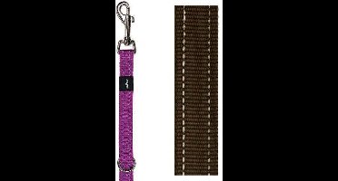 Rogz Utility Multilijn - Hondenriem - 180x1.6 cm Bruin M