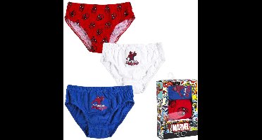 Marvel Spiderman Ondergoed Onderbroekjes - Cadeauverpakking