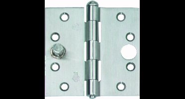 BSW Scharnier V 1804 ST 76X76 2mm RVS SKG**