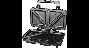 EMERIO ST-125833 Tosti-apparaat RVS, Zwart