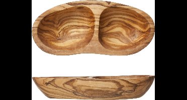 Cosy & Trendy 02 Small Sectie Antipasta Bord - Olijfhout