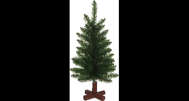 Black box kunstkerstboompje highwood spruce maat in cm: 60 groen GROEN