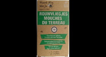 Rouwvliegjes Plakstrips - Ecologisch, Veilig en Effectief Rouwvliegjes Bestrijden - 10 stuks - Ook Tegen Fruitvliegjes - Tot 3 Maanden per Val