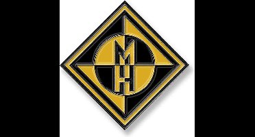 Machine Head - Diamond Logo Pin - Geel/Zwart