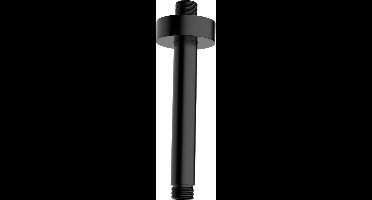 Wiesbaden UniMatch Douchearm Plafondbevestiging 15 cm - Mat Zwart