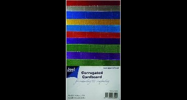 Joy! crafts - Ribbelkarton - Metallic: assorti - 8089/0222