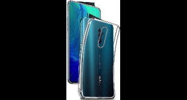 LuxeBass Hoesje geschikt voor Oppo A52 - Silicone Hoesje - Transparant