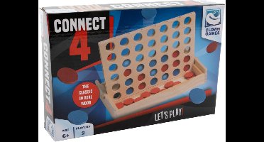 Clown Games - Houten Connect 4 - FSC Gecertificeerd