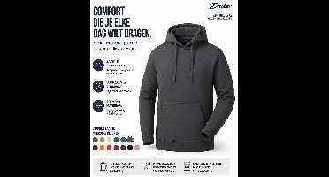 James And Nicholson Heren Basis Hoodie (Grafiet)