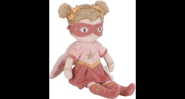 Little Dutch Superhero Knuffelpop Rosa - 35 cm