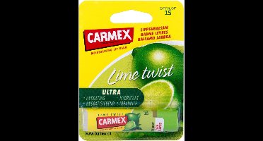 Carmex - Lime Twist Lip Balm SPF 15 - Ochranný balzám na rty s příchutí limetky 4,25 g