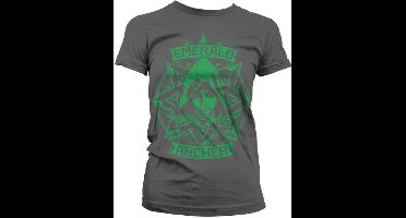 DC Comics Arrow Dames Tshirt -XL- Emerald Archer Zwart
