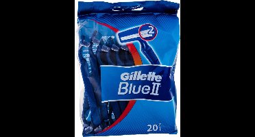 Gillette Blue II - 15+5 stuks - Wegwerpscheermesjes