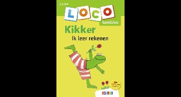 Loco Bambino - Boekje - Kikker - Ik leer rekenen - 3-5 jaar