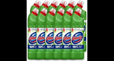 12 x Glorix - Bleek - Dennen - Bescherming tegen Kalkaanslag - 750 ml - Voordeelverpakking - 12 stuks