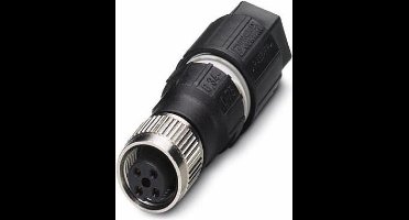 Phoenix Contact 1641772 Sensor/actuator connector, niet geassembleerd M12 Aantal polen: 4 Bus, recht 1 stuk(s)