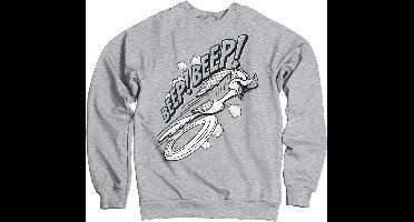 Looney Tunes BEEP BEEP Sweatshirt Heather-grijs
