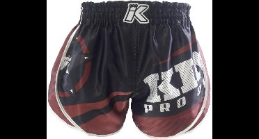 King Stormking 2 Muay Thai Kickboks Broekje Zwart Bruin