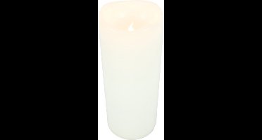Stompkaars Ø10CM LED ro Metz L wit-L10B10H25CM met timer