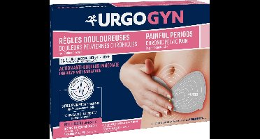 URGO Elektrotherapie Patch - Pijnverlichting Menstruatie - Oplaadbaar en Herbruikbaar - 3 Programma's - 15 Niveau's