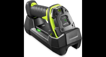 Zebra LI3678-SR, BT, 1D, SR, multi-IF, FIPS, kabel (USB), zwart, groen