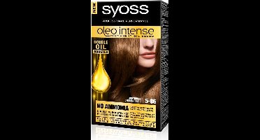 Syoss Oleo Intense 5-86 Lichtbruin - 3 st - voordeelverpakking