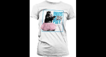 DC Comics Harley Quinn Dames Tshirt -2XL- Birds Of Prey - Gopher Tutu Logo Wit
