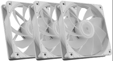 MSI MAG F120 ARGB WHITE x3 Computer behuizing Ventilator 12 cm Wit 3 stuk(s)
