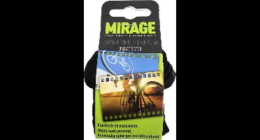Zadeldek Mirage universeel - stretch nylon - zwart