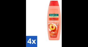 4 x Palmolive - Naturals - 2in1 Shampoo - Perzik - Hydra Balance - 350 ml - 2-in-1 Shampoo - Perzik Shampoo - Hydraterende Shampoo - Shampoo Voor Droog Haar - Shampoo Voor Dagelijks Gebruik