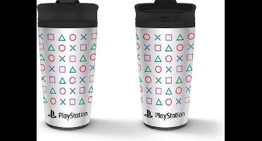 Playstation - Iconen Metalen Reisbeker