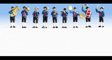 NOCH 36580 N Muziekkapel figuren Geverfd, Staand