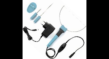 Velleman 3-in-1 piepschuimsnijder met gloeidraad warm snijmes & graveerstift inclusief 5V adapter & houder 8W snelle opwarming 10s voor modelbouw hobby & decoraties