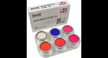Grimas - palette water make-up fluor - F 6