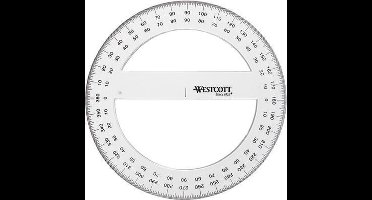 Kompasroos Westcott 15cm op - kaart