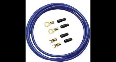 Sinuslive Car-HiFi stroomkabelset 10 mm² Verguld