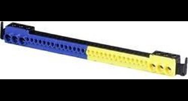 F-Tronic 9910010 Steekklem Blauw, Geel Geleidertype = N, PE