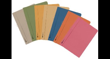 ELBA klemmap A4 zonder voorblad, chamois, 10 vel capaciteit