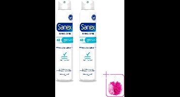 2 x Sanex – Deodorant Spray – Dermo Protector – 200 ml - Bulkverpakking - Huidbescherming - Zweetbehandeling