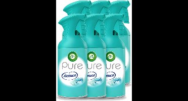6 x Air Wick - Luchtverfrisser - Pure Nenuco - Spray - 250 ml - Voordeelverpakking - 6 stuks