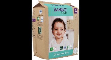 Bambo Nature - Luiers Maat 4 (7-14 kg) - 2 x 24 stuks - Voordeelverpakking