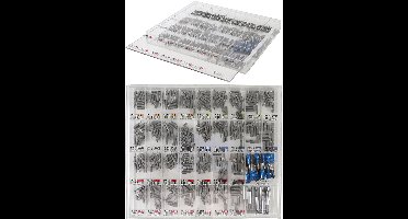 BGS bit- en bithouderset verkoopdisplay aandrijving buitenzeskant 6,3 mm (1/4") 340-delig - 9328