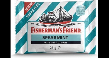 Fisherman's Friend Spearmint suikervrij 25 Gram