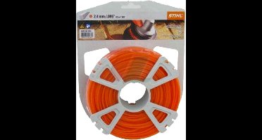 Stihl Accessoires ronde maaidraad op rol | Ø 2,4 x 43 m | oranje - 00009302339