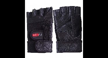 PROfit Handschoenen kulturystyczne Pro Zwart - Maat 2XL