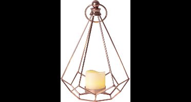 Star Trading Lantaarn Edge Met Led Kaars 23,5 Cm