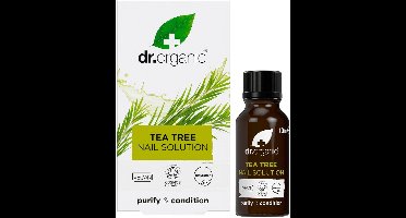 Dr. Organic Tea Tree Nagel Solution - 10 ml