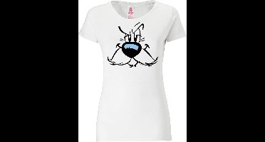 Logoshirt Vrouwen T-shirt Idefix - Faces - Asterix - Shirt met ronde hals van Logoshirt - offwhite